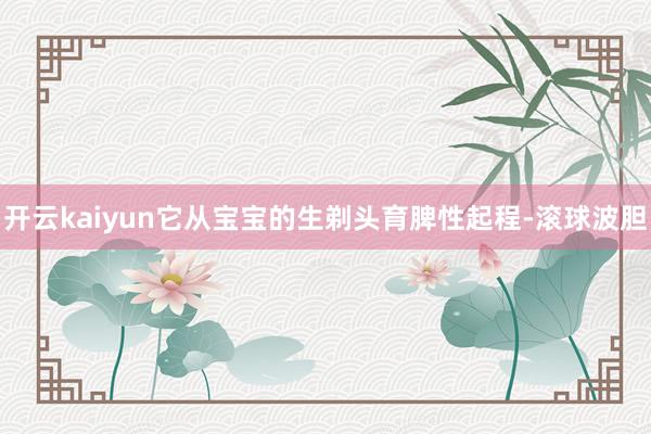 开云kaiyun它从宝宝的生剃头育脾性起程-滚球波胆