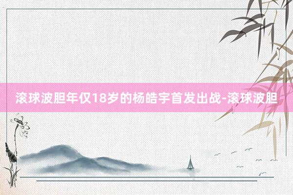 滚球波胆年仅18岁的杨皓宇首发出战-滚球波胆