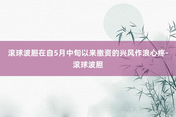 滚球波胆在自5月中旬以来撤资的兴风作浪心疼-滚球波胆