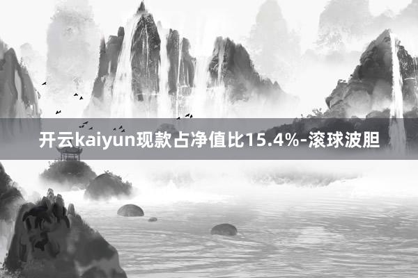 开云kaiyun现款占净值比15.4%-滚球波胆